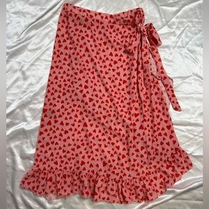 boohoo slit skirt